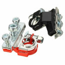 2x Positive & Negative Battery Terminals Connectors Clamps Car Van Motorhom
