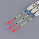 3x Wood Bobbers Wooden Fishing Floats Fishing Bait Indicator Fishing Tackle 3