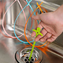 Chic Kitchen Sink Drain Cleaner Bathroom Toliet Removal Clog Hair Dredge Tool  Z