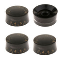 Pack of 4 Speed Control Volume KNOB Cap For LP Electric Guitar Accessory