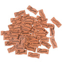 50pcs Mix 30mm Handmade Wood buttons Applique DIY Craft sewingbuttons ME
