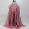 2PCS Muslim Jewish Women's Soft Cotton Long Scarves Hijab Turban Headscarf