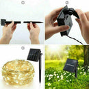 LED 10M String Light Solar Power Light For Christmas Garden Decor Blue