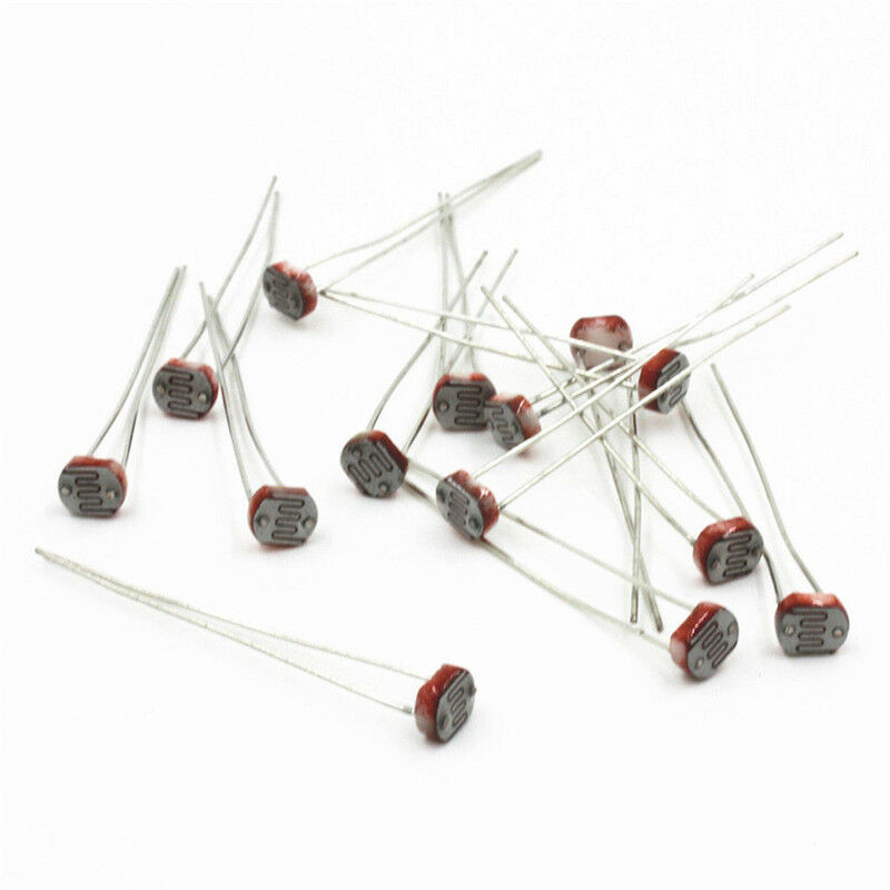 30PCS Photoresistor LDR CDS 5mm Light-Dependent Resistor Sensor GL5516 Arduin JR