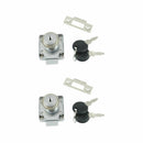 2x Oblique Tongue Drawer Lock Cam Lock File Cabinet Desk Drawer Locker Cu BCD