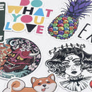 40Pcs Graffiti Stickers Bomb Vinyl Decals Dope For Skateboard Luggage Laptop Car