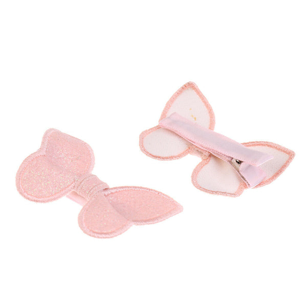 Wholesale 5 Pieces Pink Bow Hair Clips Kids Children Girls Hair Accessories