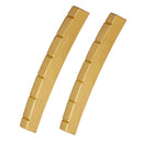 6 String 42mm Slotted Brass Nut Golden for ST TL Electric Guitar Part