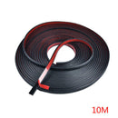 10M L-Shape Car Door Hood Trunk Trim Edge Moulding Weatherstrip Seal Strip