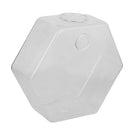 Flower Plant Wall Hanging Clear Glass Vase Bottle Pot Garden Hexagon Decor