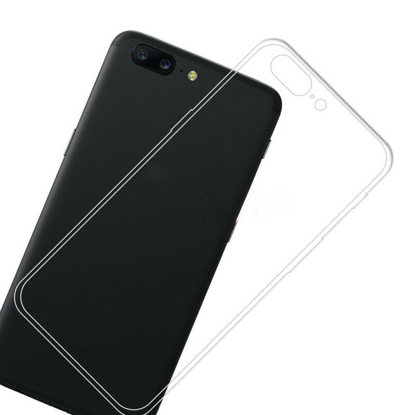 Ultra Thin Clear Soft Silicone Gel TPU Case Cover Skin For One Plus 5 Oneplus 5