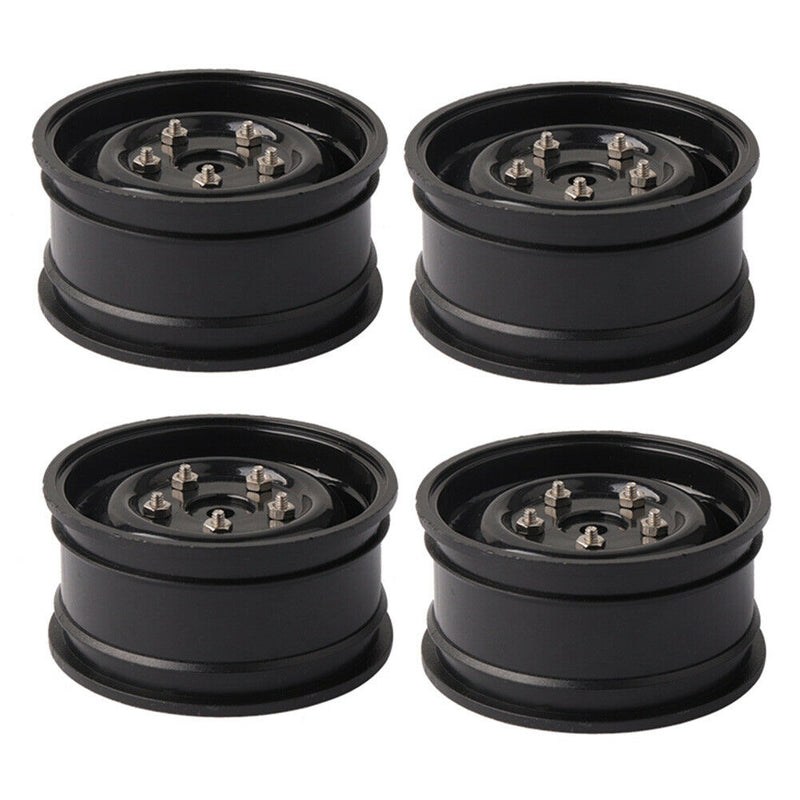 Durable Simulation Plastic Tire Lock Universal Crawler Beadlock Wheel Rims SCX10