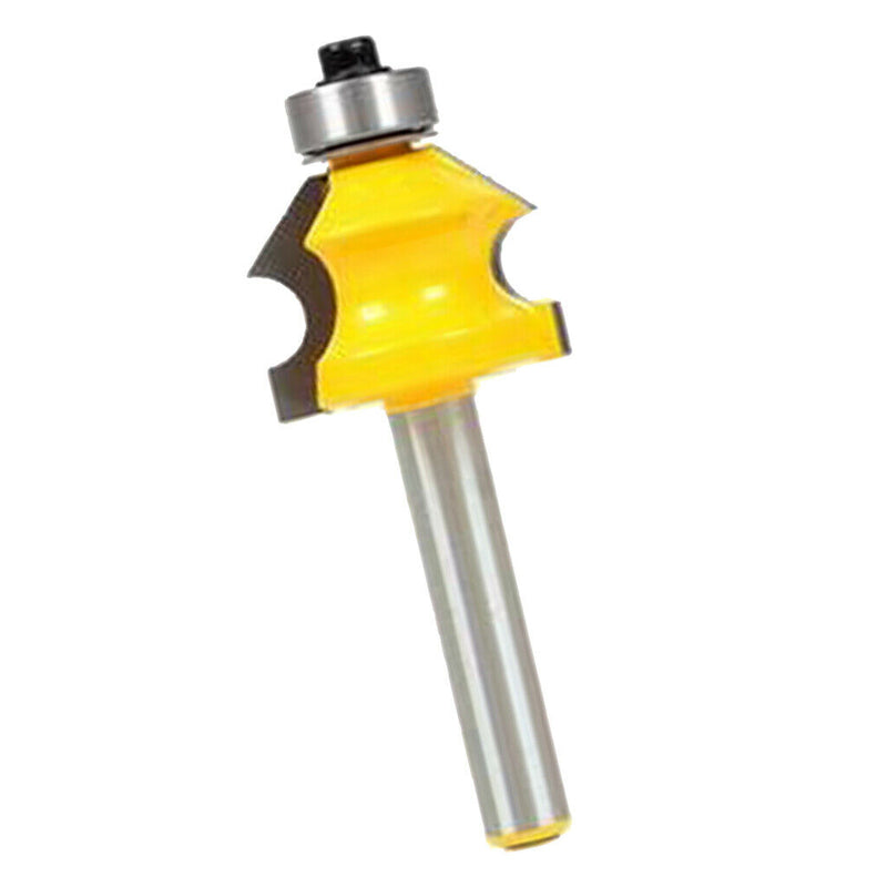 3Pcs Woodwork Cutter Power Tools Bullnose Router Bits 1/4 Shank + Finger Joint