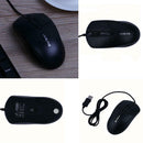 M-2001 USB Port Wired 1600DPI 4 Keys E-Sports Gaming Mouse with Weights