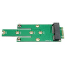 Msata Mini PCI-E 3.0 Ssd To Ngff M.2 B Key Sata Interface Adapter Card C8V7