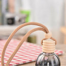 Empty Glass Auto Pendant Charm Perfume Bottle Holder 10ml f/ Auto Decor Ball