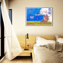 1000pcs DIY Flower Field Picture Puzzles Assembling Toys for Adults Kids