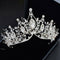 New Big Baroque Handmade Crystal Princess Crowns For Queen Rhinestone Tiara Y5O7