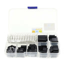 310pcs 2.54mm Pitch 1 2 3 4 5 6 8 Pin Male/Female Plug Housing Crimp Terminals