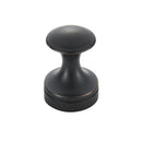 4pcs Retro Brass Wall Hooks Coat Rack Hat Scarf Clothes Hanger Hook Black