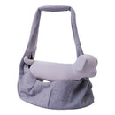Pet Dog Cat Sling Shoulder Carrier Outdoor Travel Puppy Pouch Bag Grey