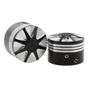 Front Axle Edge Nut Cover Cap For  Softail Dyna Sportster 883 1200