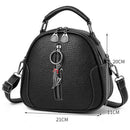Solid Color Pu Leather Ladies Bag Ladies Messenger Bag Messenger Bag Should