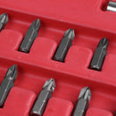 100pc Security Bit Set Torx Star Tamper Screws Hex Key Phillips Slotted Tri