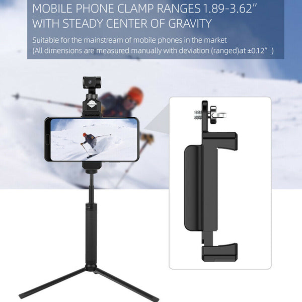 Camera Phone Holder Tripod Bracket Stand 1/4 Thread for FIMI PALM Gimbal Camera