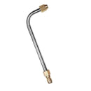 2pcs 1/4 Inch Connect Angled Lance Extension Lengthen Spray Wand Metal Pole Car