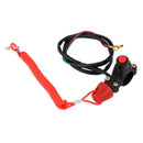 Universal Engine Emergency Stop Switch Safety Kit for 7/8'' inch Handlebar, New