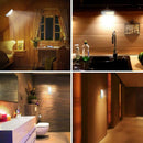 Motion Sensor Light, [2 Pack] Cupboard Night Light, USB Rechargeable Batter