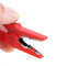 2Pcs 55mm alligator clip with 2pcs 4mm banana plug Black and Red