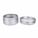 5 Pcs Aluminum Empty Lip Balm Cosmetic Travel Bottles Containers for Candy, M9M8