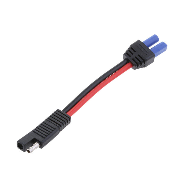 1-48V SAE Plug To EC5 Female Power Adapter Cable For Car Motor Solar Battery