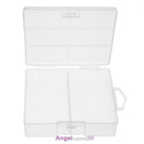 Transparent Battery Storage Case Container for Maximum 24 X AA Batteries