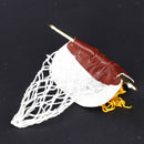6 Pool Snooker Table Billiard Ball Bag Net Pockets For Children W PU Finish Iron