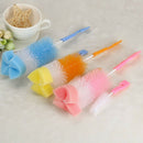 Baby Milk Bottle Teat Brush Easy Clean Spout Glass Teapot Cleaning Tool Brush