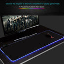Large LED RGB Mouse Pad Rubber Lighting Gaming Mousepad Desktops Mice Mat