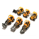 6 Styles Mini Machine Transport Car Kids Collection Gift Assembling Toys P FT