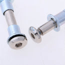 Pack of 8pcs Durable Inline Skate Screws and Spacers Axle Bolts Skate Wheel