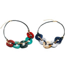 New Fashion Necklace Pendant Retro Boho Style Acrylic Statement Necklace Fe M6E8