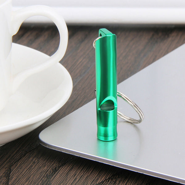 Dog Whistle Keychain Pendant Keyring Pocket Pets Accessories Metal hv2n