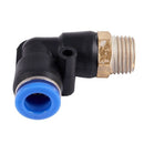 5pcs Pneumatic 8mm to 1/4" PT Male Thread 90 Degree Elbow Pipe Quick Fittin Y8X3