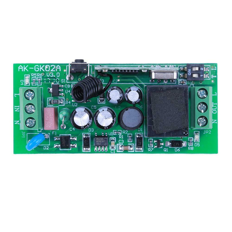 AC 85V-250V 1CH RF Wireless Remote Control Switch System 315MHZ A
