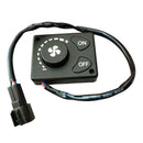 3 Pin 12/24V Parking Heater Control LCD Knob Controller Switch for Truck