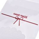 100x Clear Lollipop Chocolate Cookies Favor Candy Cello Bag Cellophane 10*11CMOZ
