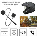Bluetooth 5.0 Helmet Headset Speaker Accessory Motorcycle Intercom Interphoneï¼W