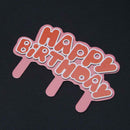 8pcs/Lot Children Happy Birthday Cupcake Toppers Dessert Party Baking Decor