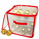 Christmas Tree Bauble Decorations Storage Box Holds Up to 64 Baubles Organiser